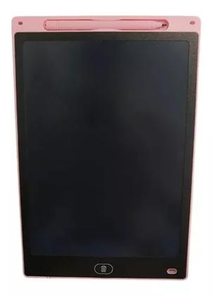 Imagem de Lousa Mágica Infantil 12 Polegadas P/ Desenhar Tablet Lcd Hc Cor Rosa