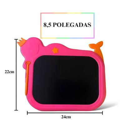 Imagem de Lousa Mágica Infantil Tablet Digital LCD 10” Com Caneta XTrad XZB-14