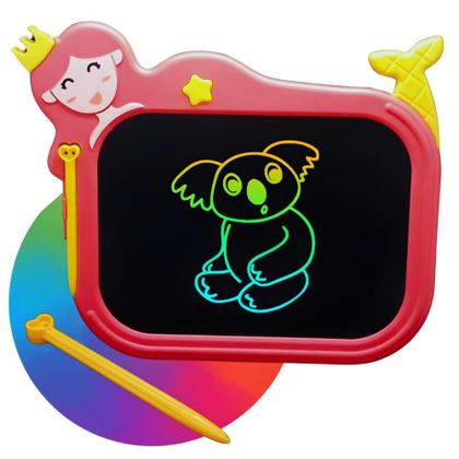 Imagem de Lousa Mágica Infantil Tablet Digital LCD 10” Com Caneta XTrad XZB-14