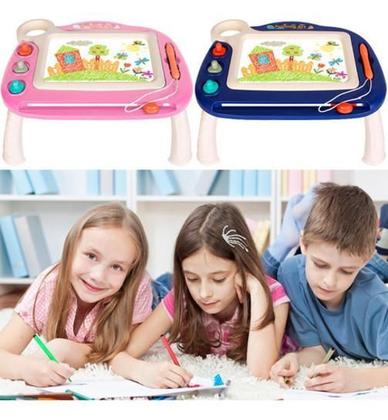 Imagem de Lousa Mágica Interativa Mesa Infantil Tablet Educativo Azul