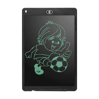 Imagem de Lousa Mágica LCD Mesa de Escrita Smart Drawing Board para Crianças 12 polegadas Preto