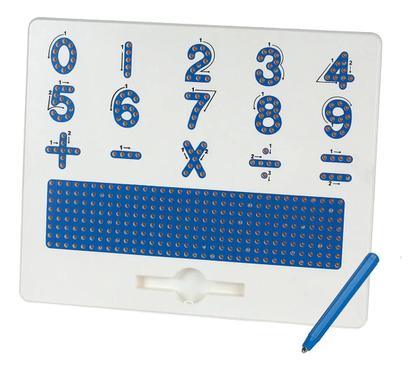 Imagem de Lousa Mágica Magpad Letras ou Números Com Caneta Braskit