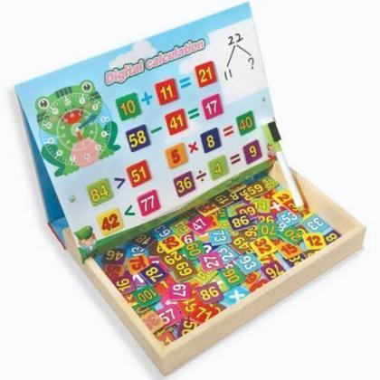 Imagem de Lousa Magnética Números 108 Pç - Toy Mix