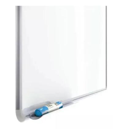 Imagem de Lousa Quadro Branco Stalo Didático Escolar 40x30 Kit Apagador e 4 Canetas