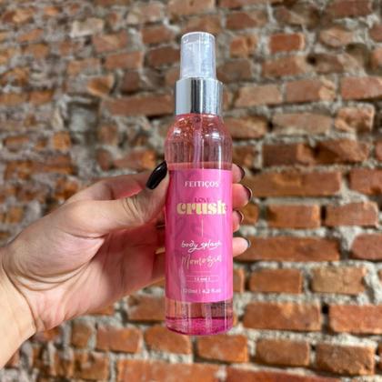 Love Crush Body Splash 12 em 1 Momozin Corpo e Cabelo 120ml