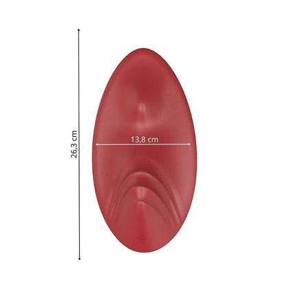Imagem de Lovepad S-Hande Vibrador para Sentar Estimulo Clitoris e Anus 9 Intensidades 26cm x 13cm em Silicone Recarregável