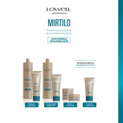 Imagem de Lowell Extrato de Mirtilo Shampoo 1L e Mascara 240g