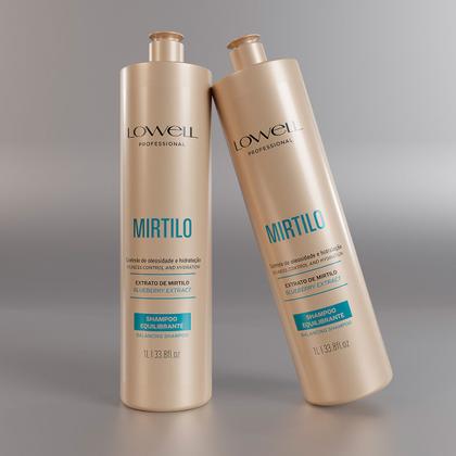 Imagem de Lowell Extrato de Mirtilo Shampoo 1L e Mascara 240g