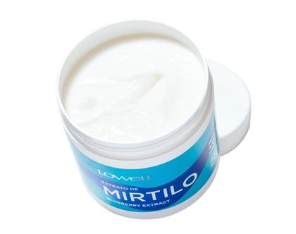 Imagem de Lowell Mirtilo Máscara Hidratação 450g Hidratação Alto Impacto Maciez Brilho Intenso Para Todos Os Tipos De Cabelo