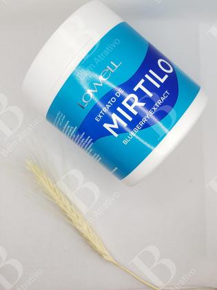 Imagem de Lowell Mirtilo Máscara Hidratação 450g Hidratação Alto Impacto Maciez Brilho Intenso Para Todos Os Tipos De Cabelo