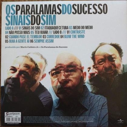 Imagem de LP Os Paralamas Do Sucesso  Sinais Do Sim Novo Lacrado Polysom