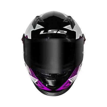 Imagem de Ls2 capacete ff358 pro estellar blk pink/purple 56/s