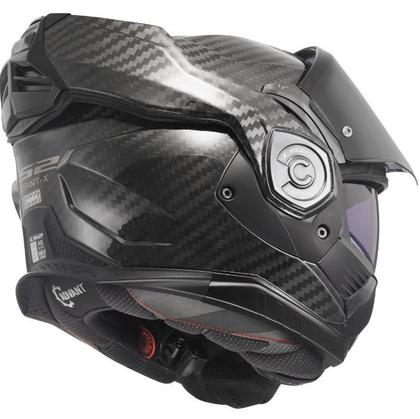 ls2 ff901 advant x futuro carbon helmet Helmets Modular (Gloss Forged Black and adventure motorcycling LS2 Advant X Carbon Helmet
