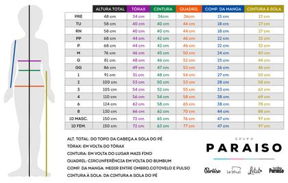 Imagem de Lt18150 - macacão de bebê longo com pé em malha estampada e bordado lúdico no pezinho tam p ao g