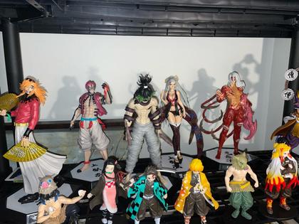 Imagem de Lua Superior Gyutaro Demon Slayer Boneco Kimetsu No Yaiba Action Figure Estatueta Colecionavel Anime