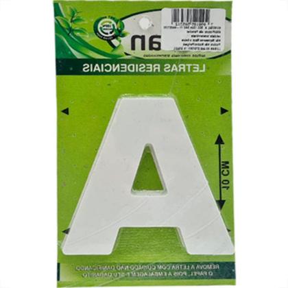 Imagem de Lubian Letra  3D Branca Abs A 10Cm