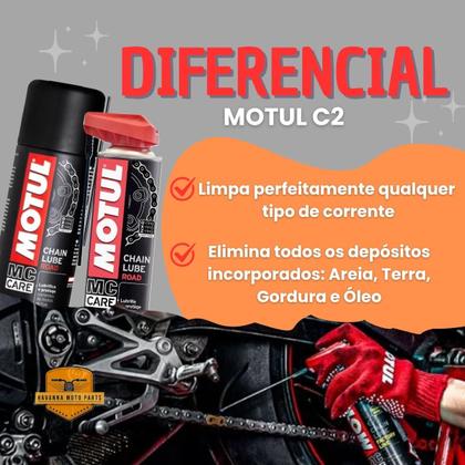 Imagem de Lubrificante de Corrente Moto Motul C2 Plus Chain Lube 200ml