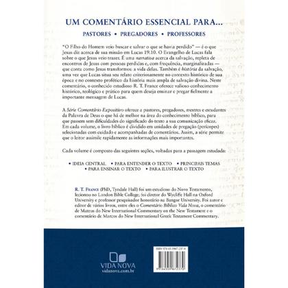 Imagem de Lucas  Série comentário expositivo  R. T. France