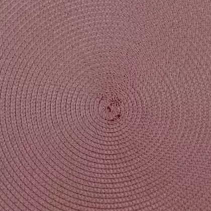 Imagem de Lugar Americano Redondo Jolitex Rosa Queimado 38cm