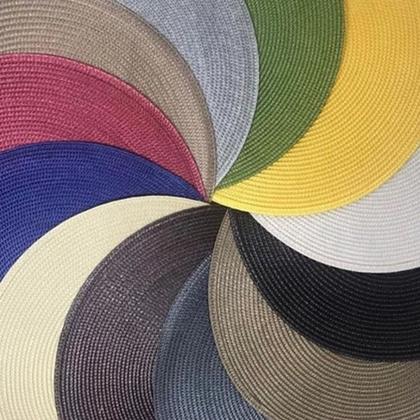 Imagem de Lugar Americano Redondo Jolitex Rosa Queimado 38cm