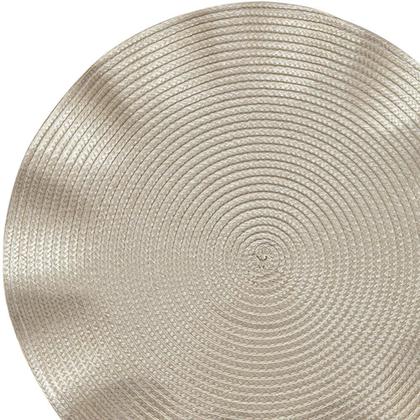 Imagem de Lugar Americano Redondo Waves Jolitex Marfim 38Cm