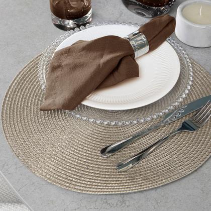 Imagem de Lugar Jogo Americano Multiuso Jolitex Avulso Sousplat Redondo 38cm