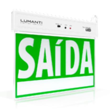 Imagem de lumanti sinalizador de emergencia  led