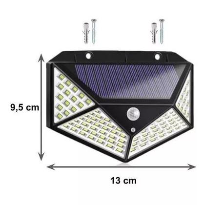 Imagem de Luminária 100 LEDs - Sensor de Presença para Garantir a Comodidade