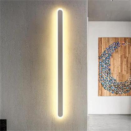 Imagem de Luminária 80cm Barra LED 42 Watts Arandela Parede Teto Gimpo KJBD-165-80CM-PAI