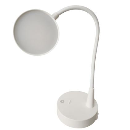 Imagem de Luminaria Abajur de Mesa Touch Led 3 Tons Flexivel USB Bateria Recarregavel Quarto Sala Cabeceira Escritorio Iluminaçao Decoraçao