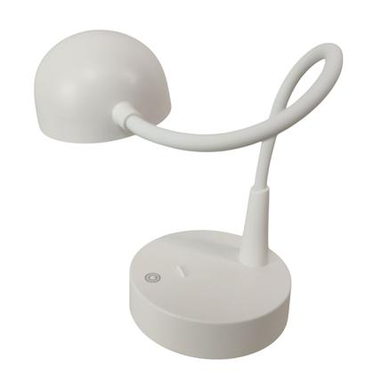 Imagem de Luminaria Abajur de Mesa Touch Led 3 Tons Flexivel USB Bateria Recarregavel Quarto Sala Cabeceira Escritorio Iluminaçao Decoraçao