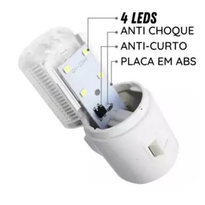 Imagem de Luminária Abajur De Tomada Luz Noturna Bebê Escada Bivolt