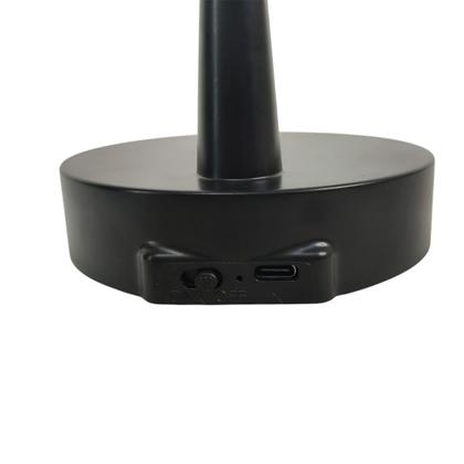 Imagem de Luminaria Abajur LED 3 Tons Touch Flexivel USB Bateria Recarregavel Mesa Sala Quarto Cabeceira Trabalho Home Office Recepçao Escritorio Iluminaçao Dec