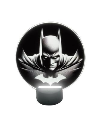 Imagem de Luminária Abajur Led 3d Batman DC Em Acrílico