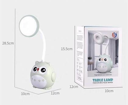 Imagem de Luminária Abajur Led Mesa Menino Menina Coruja Bivolt Quarto