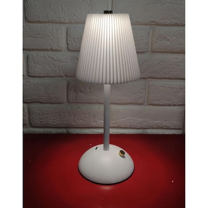 Imagem de Luminaria Abajur Mesa 3 Tons Led USB Bateria Recarregavel Escritorio Cabeceira Sala Quarto Recepçao Escritorio Decoraçao Iluminaçao