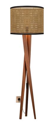 Imagem de Luminária Abajur Paris Cúpula Indiana Detalhada Sala Luxo Bivolt