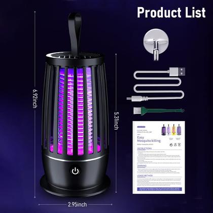Imagem de Luminária Anti Mosquito E Pernilongo Com Usb Led Violeta