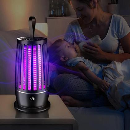 Imagem de Luminária Anti Mosquito E Pernilongo Com Usb Led Violeta