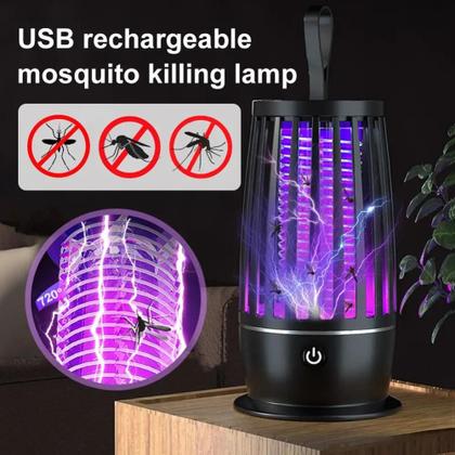 Imagem de Luminária Anti Mosquito E Pernilongo Com Usb Led Violeta