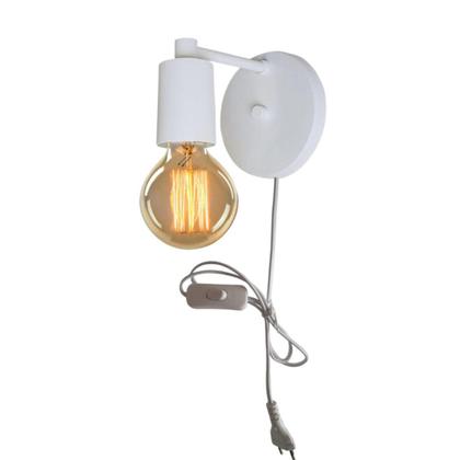 Imagem de Luminária Arandela Cabeceira  Cama Abajur Retrô Interruptor