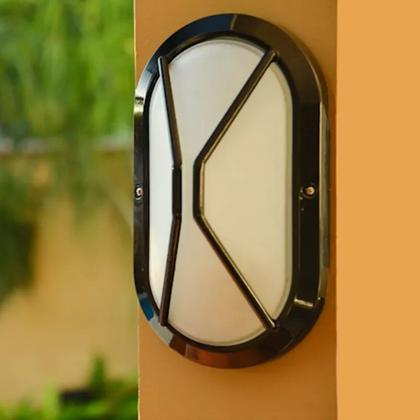 Imagem de Luminaria Arandela Externa Tartaruga Piramide Germany 5100 Preta