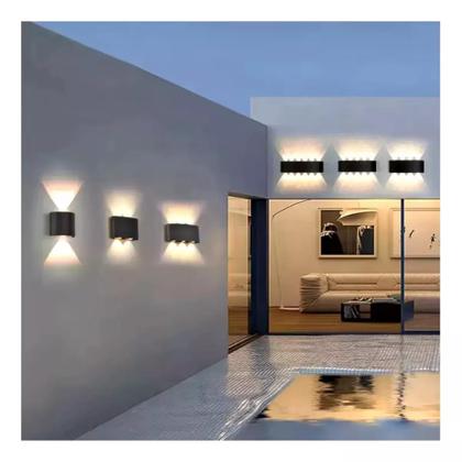 Imagem de Luminária Arandela Refletor Lâmpada Meia Lua 6W LED  À Prova D'Água  Interno e Externo  EBAR608671