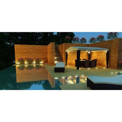 Imagem de Luminária Arandela Tartaruga 15w Led Sobrepor  Externa Ip65 - CTB