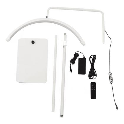 Imagem de Luminária Arco Meia Lua 180 Cm Com Suporte E Controle Remoto