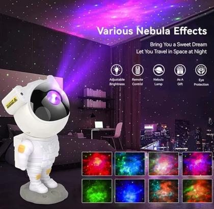 Imagem de Luminária Astronauta Projetor de Luz Alta Definição Galáxia Constelação