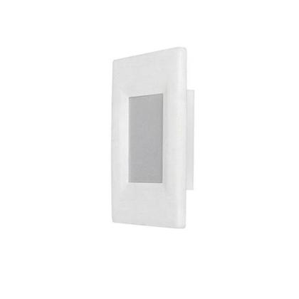 Imagem de Luminária Balizador Led Embutir Parede Escada C/ Lâmpada 4x2