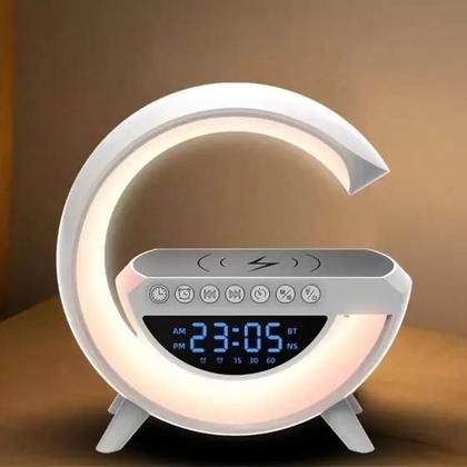 Imagem de Luminária Caixa De Som E Carregador G Speaker Smart Station