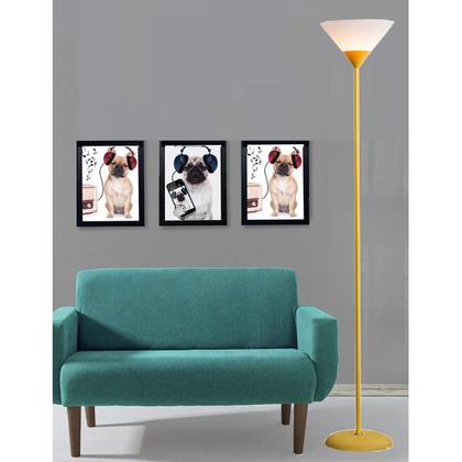 Imagem de Luminária Chão 1,80m LED Bivolt Gimpo PF-04 Preto