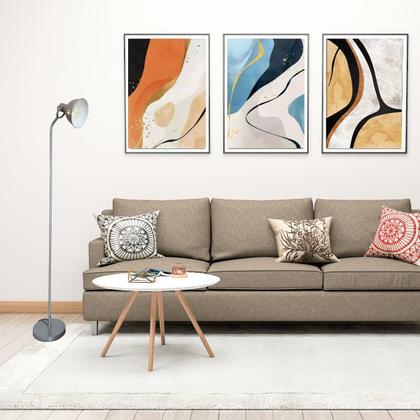 Imagem de Luminária Chão Piso 1,6M Pedestal Coluna Gimpo Pf-05